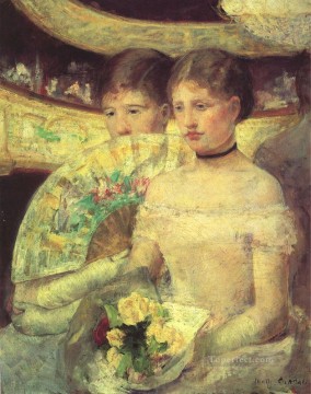 Las madres de Loge y sus hijos Mary Cassatt Pinturas al óleo